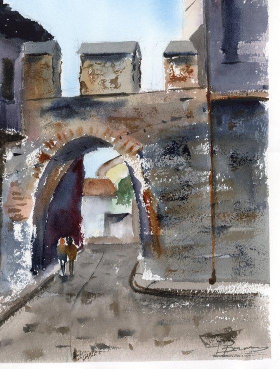 Hisar Kapia Arch in Plovdiv