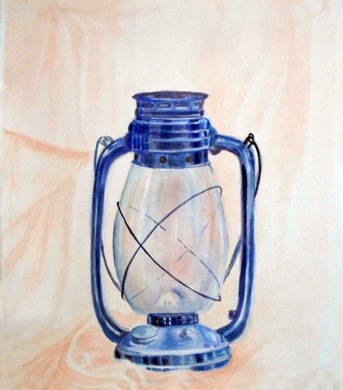 An Ancient Kerosene Lantern by Asha Shenoy