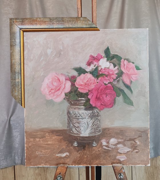 Roses, geraniums and gardenias