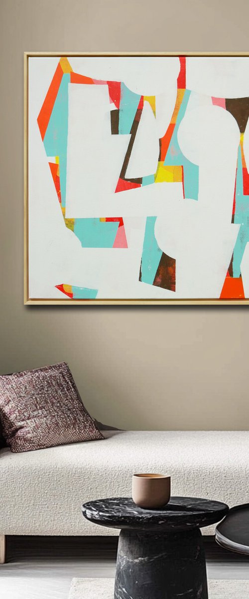 Fractured Colorful by Ronald Hunter