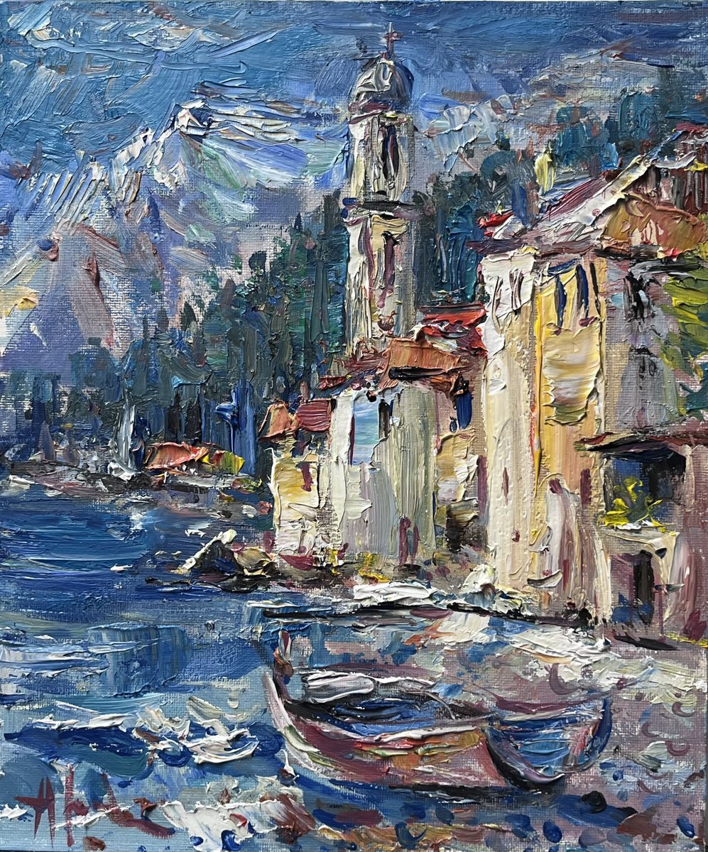 Lago di Como Lake by Altin Furxhi