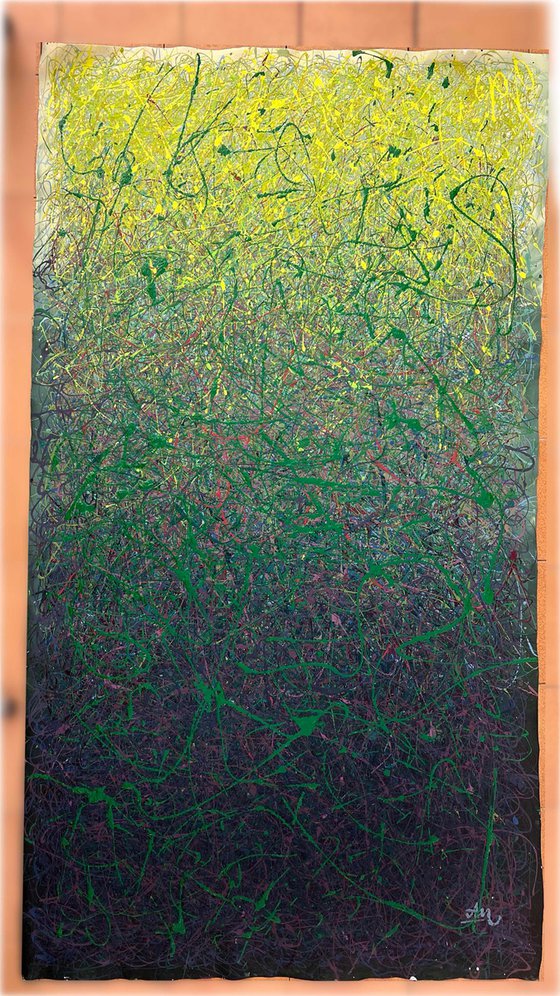 In search of silence- 2 (green)