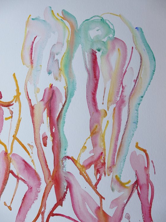 female nude 4 poses