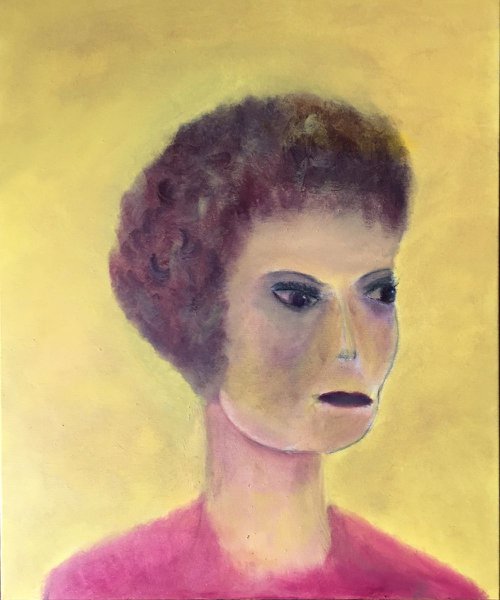 Study of a woman portrait IX by Paola Consonni