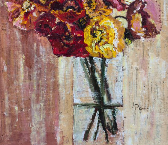 Poppies in a Vase