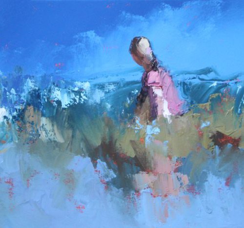 Braving The Waves XII by Claire McCall