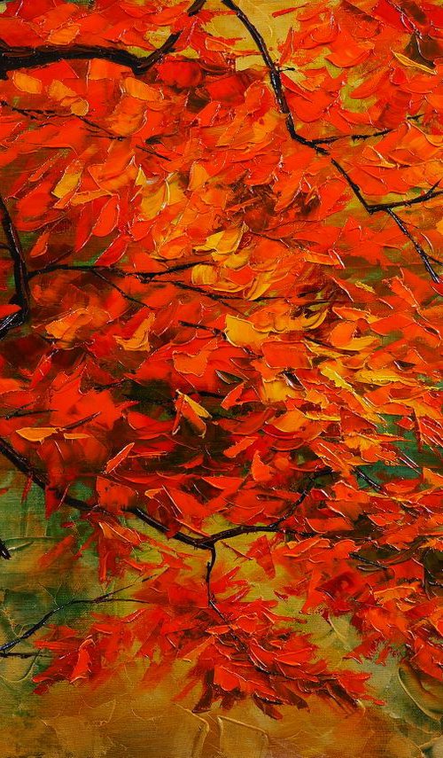 "Gold of autumn" by Gennady Vylusk