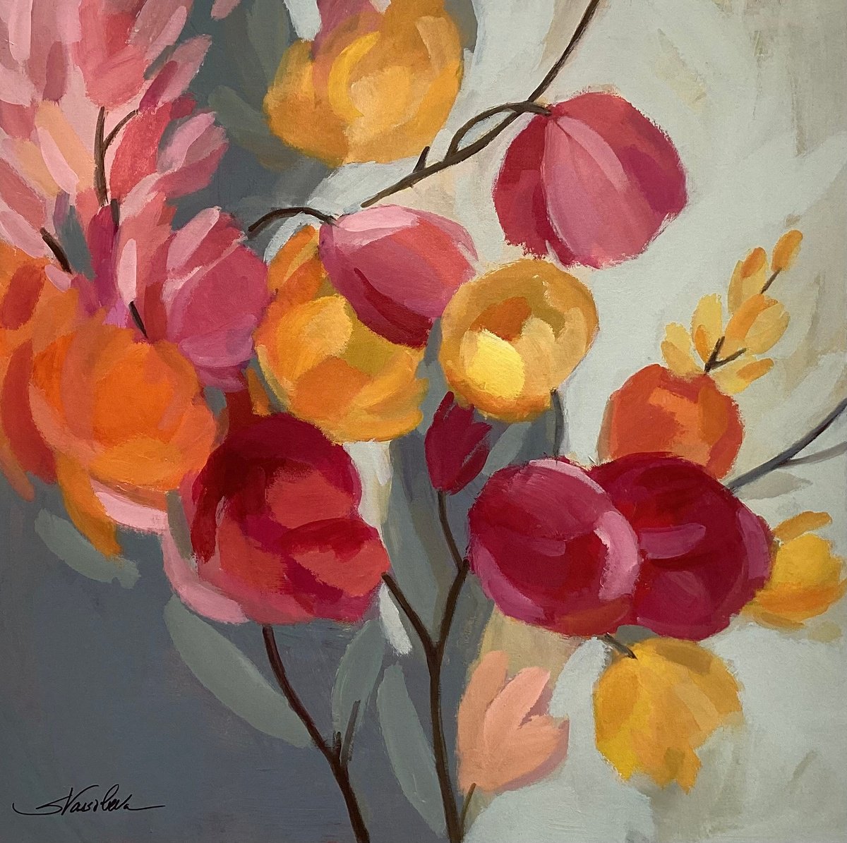 Magenta Bloom I by Silvia Vassileva