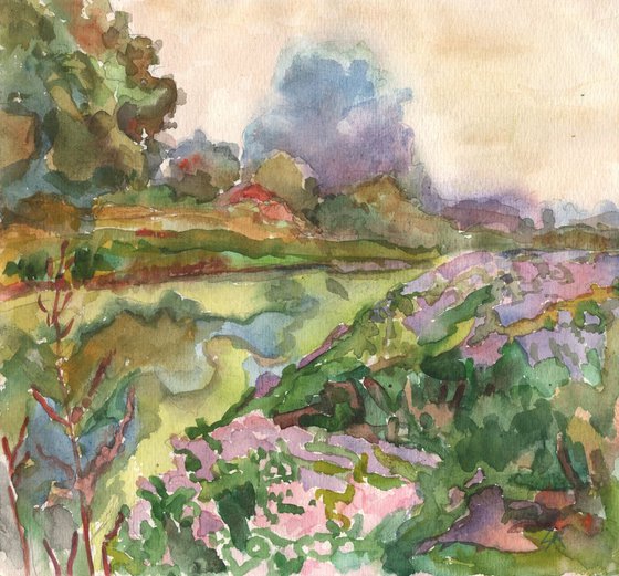 Flowering meadow