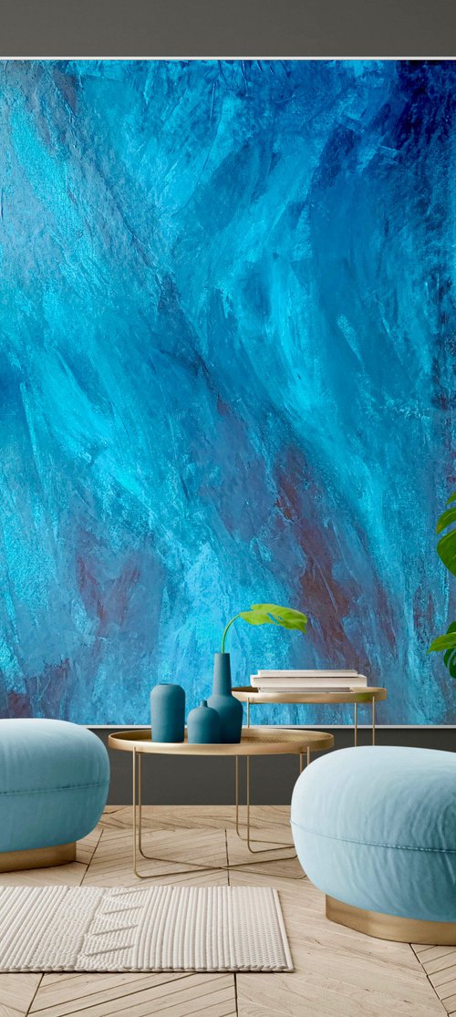 Beyond the blue sea no. 2726 by Anita Kaufmann
