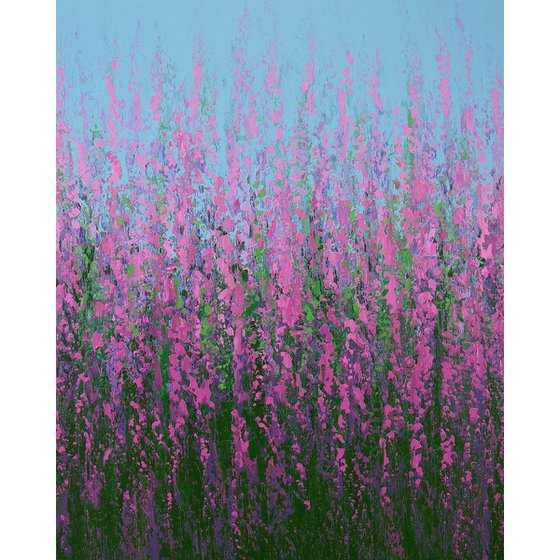 Magenta Bouquet - Flower Field
