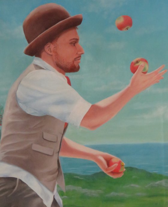 A Juggler Found an Apple Tree
