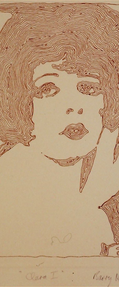 "Clara I" (Clara Bow, the "It" girl) by Barry Herbert