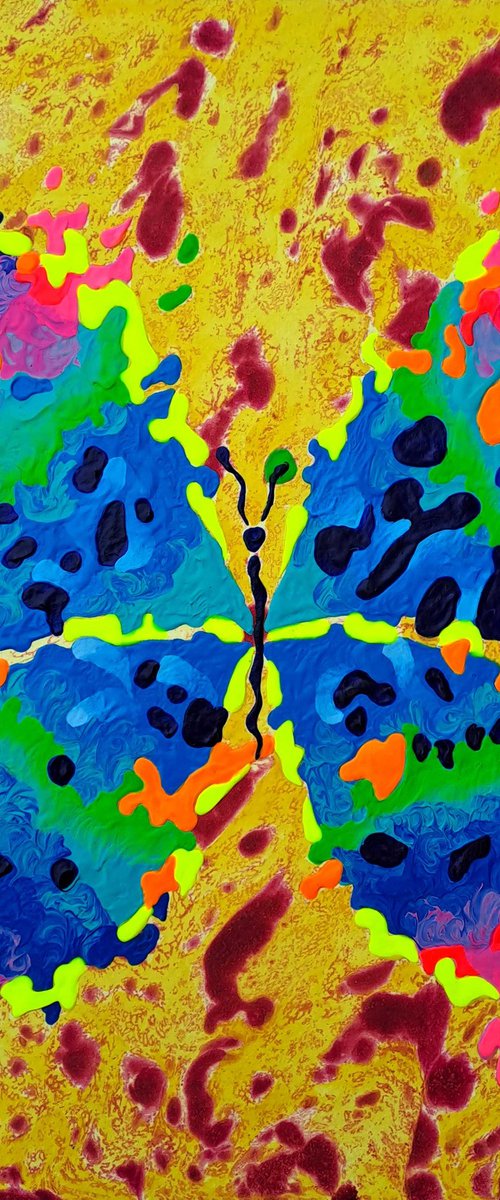 Butterfly «Colorful Life» by Mariia Raskin