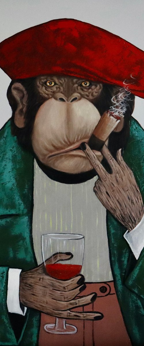 Portrait of the Boss by Ta Byrne