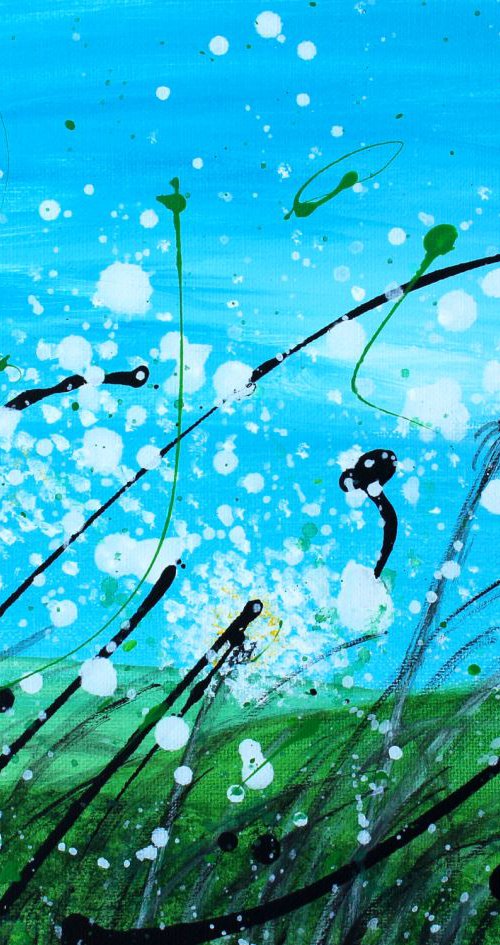Dandelions in the Wind by Kume Bryant