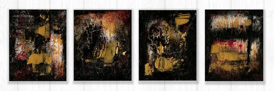 Urban Mystic Collection - 4 paintings