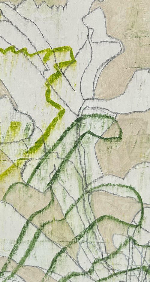 Kale in Winter III by Linda Jones