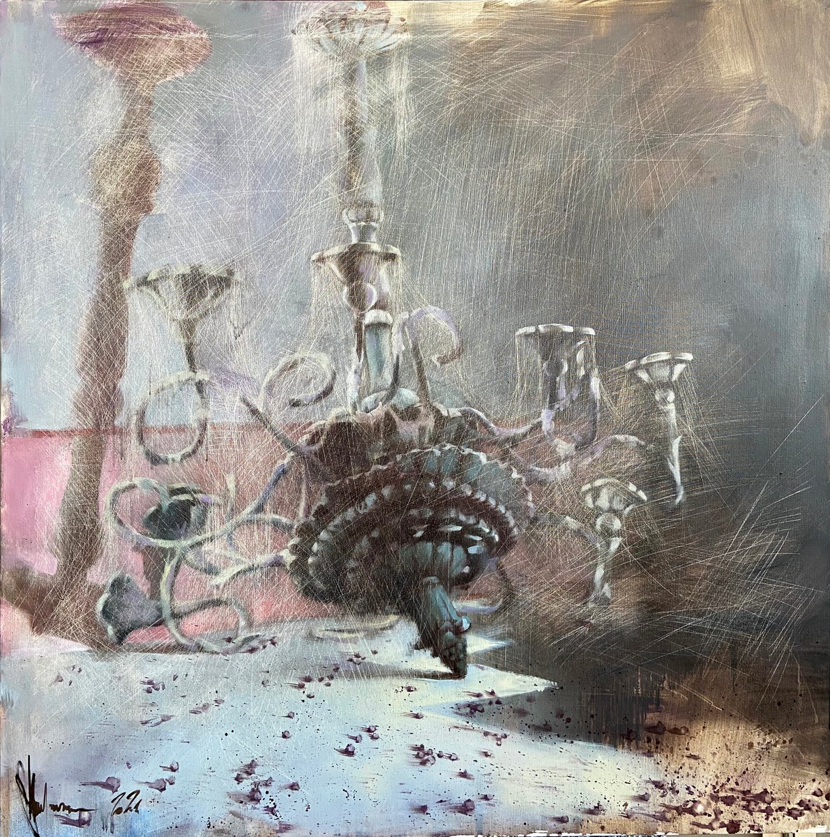The chandelier is defeated and forgotten. by Igor Shulman