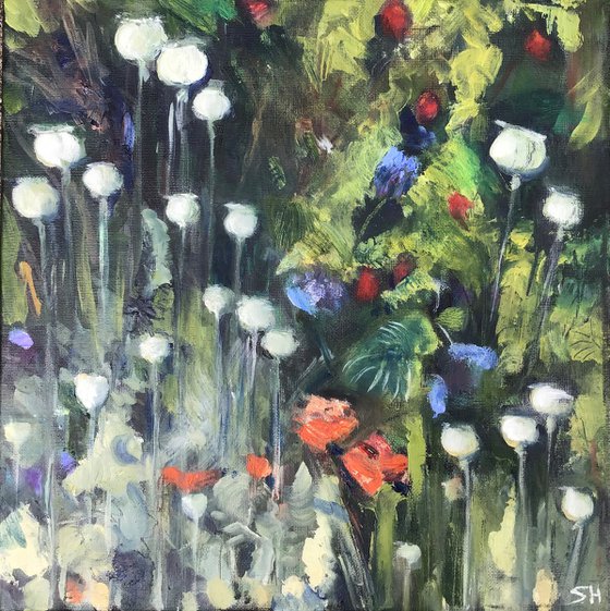 Poppies & cornflowers
