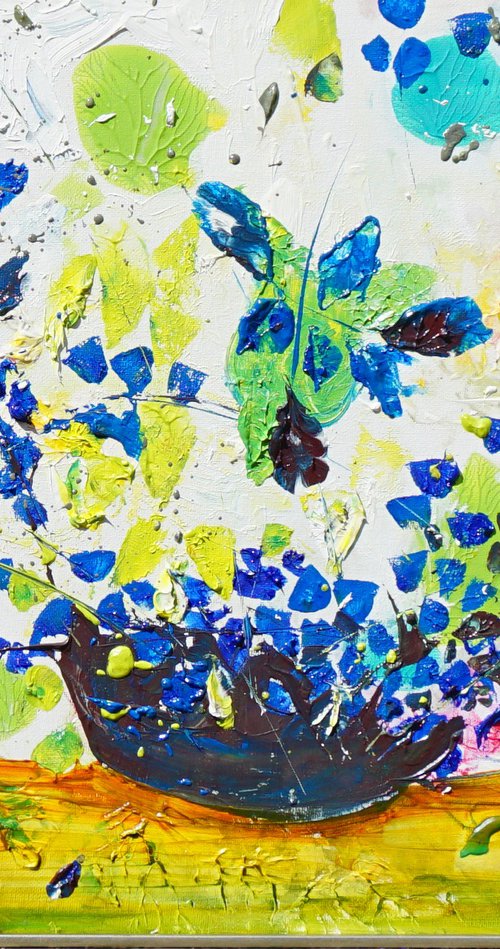 Blue Berries 16x20in (40x50cm) by jelena b