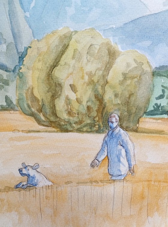 Men and dogs