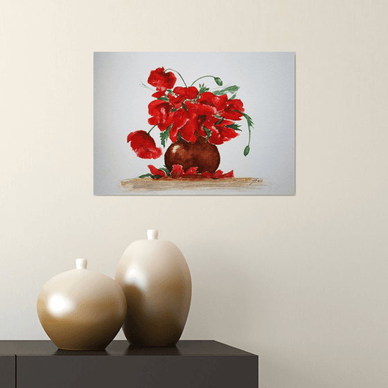 Red Scent   / Original Painting