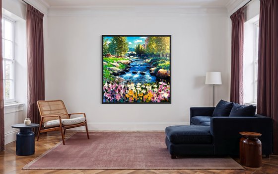 Summer Song by the Stream