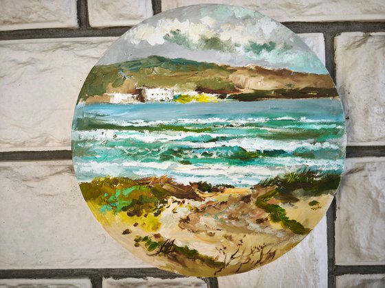 Where Land Embraces the Sea