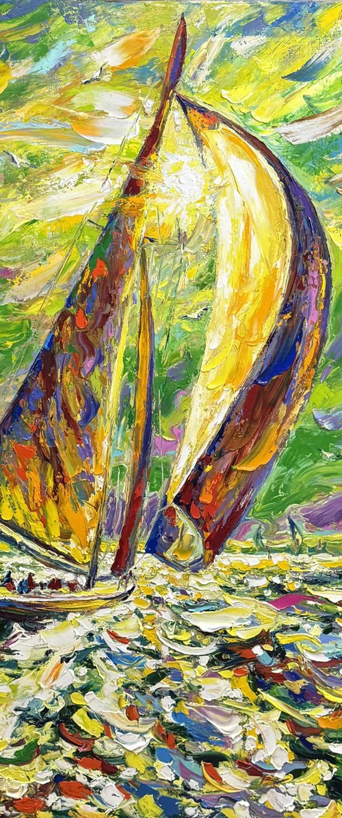 "Energy of freedom" Nice. French Riviera by Andrii Chebotaru