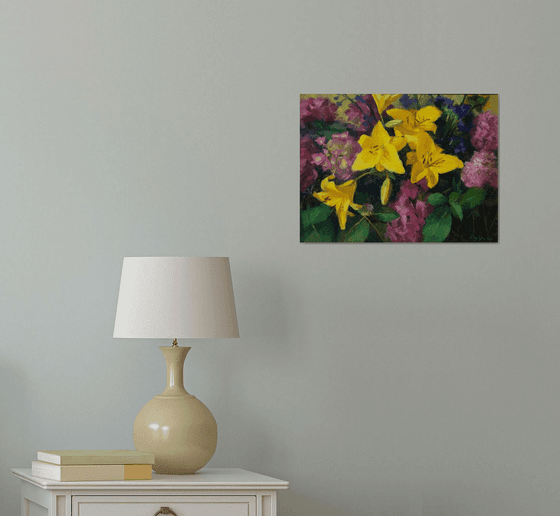 Yellow Lilies