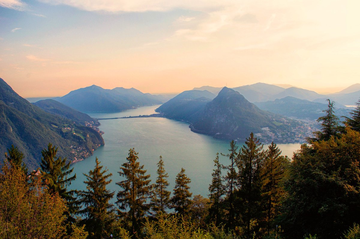 Swiss Italian Lake by Marc Ehrenbold