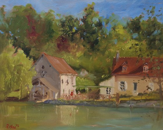 Houses By The River