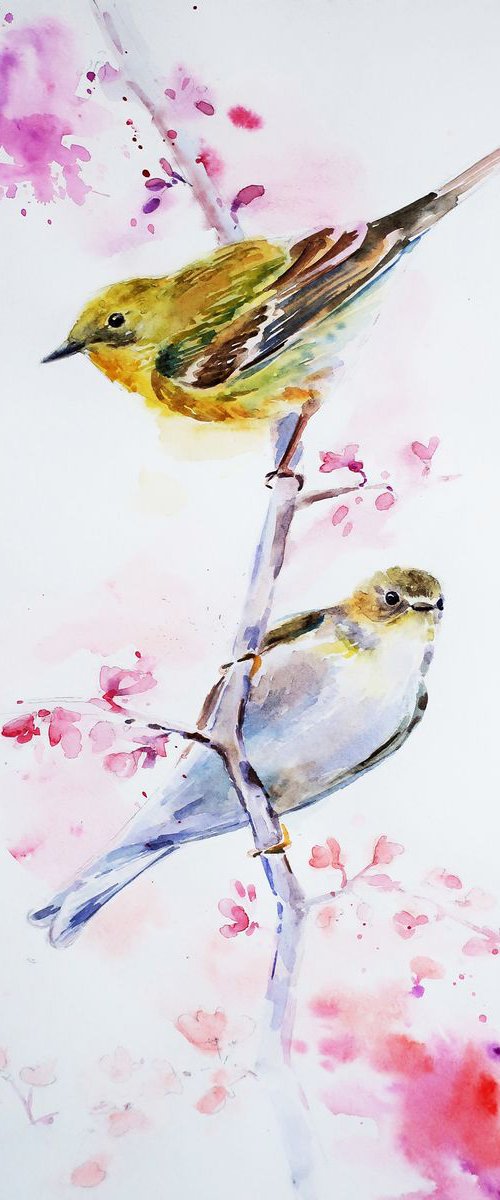Couple of birds by Anna Shchapova
