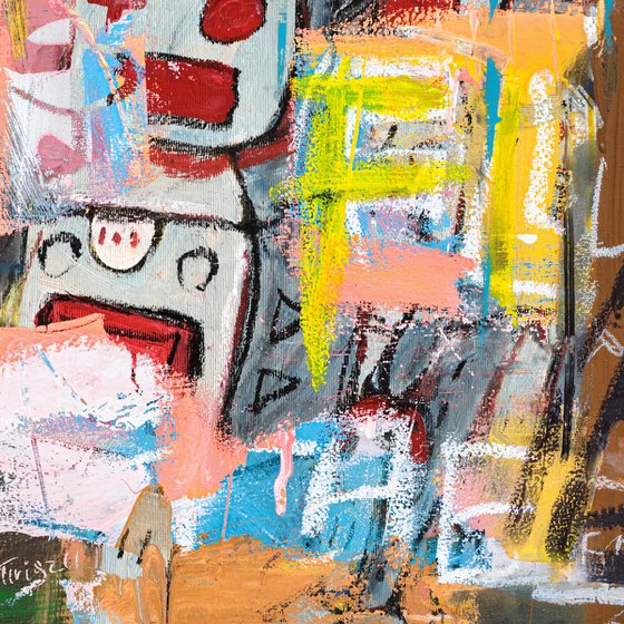 Street Art Odyssey - triptych