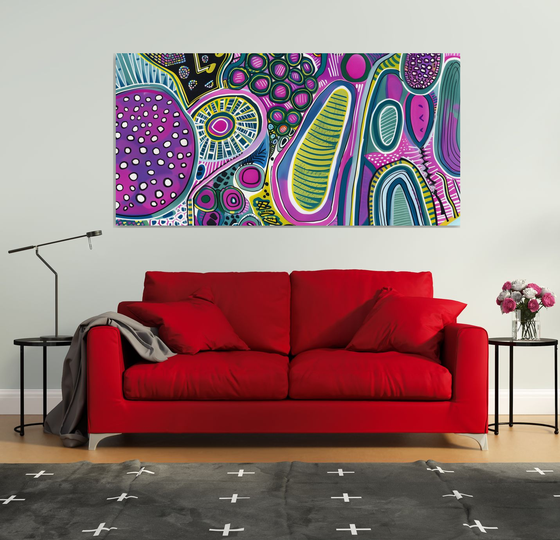 Geometric abstraction #14