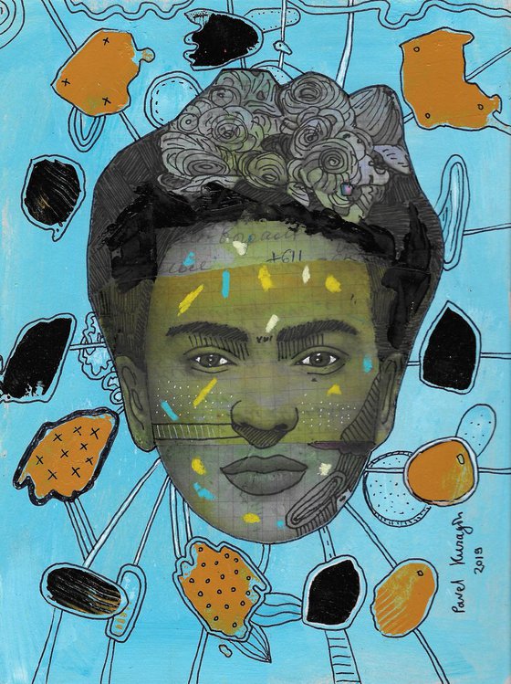 Portrait of Frida Kahlo #54