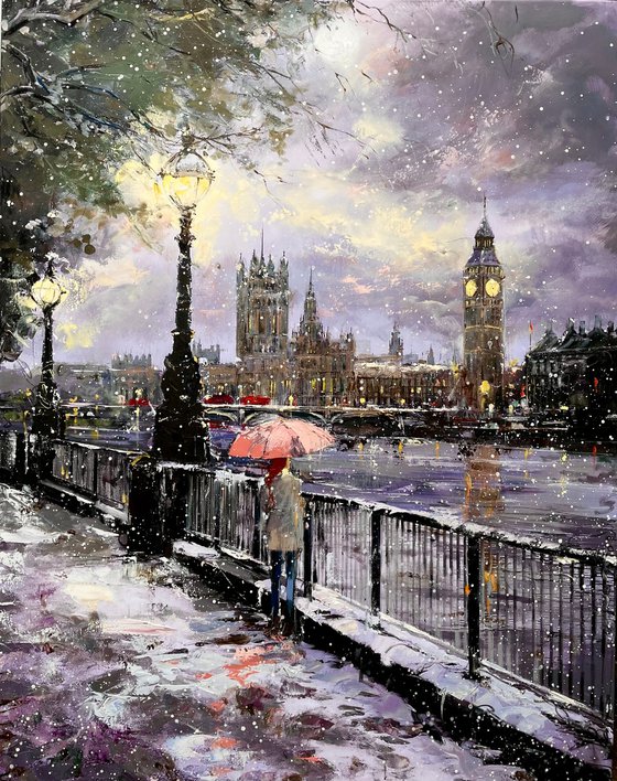 It’s Snowing in London