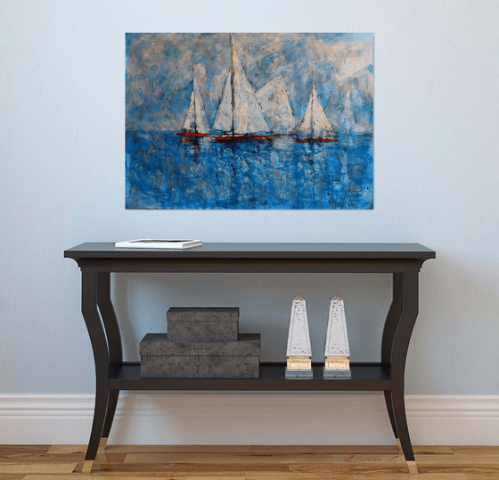 Sail and Blue