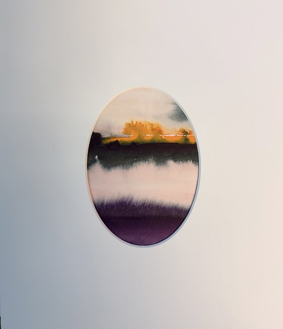 Autumn comes through the fields