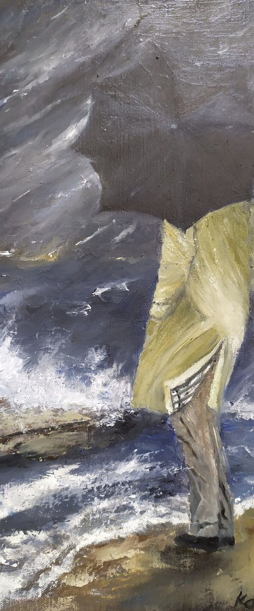 A man and the sea by Maria Karalyos