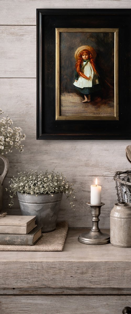 Wicker Hat by ROSTYSLAV MALYSH