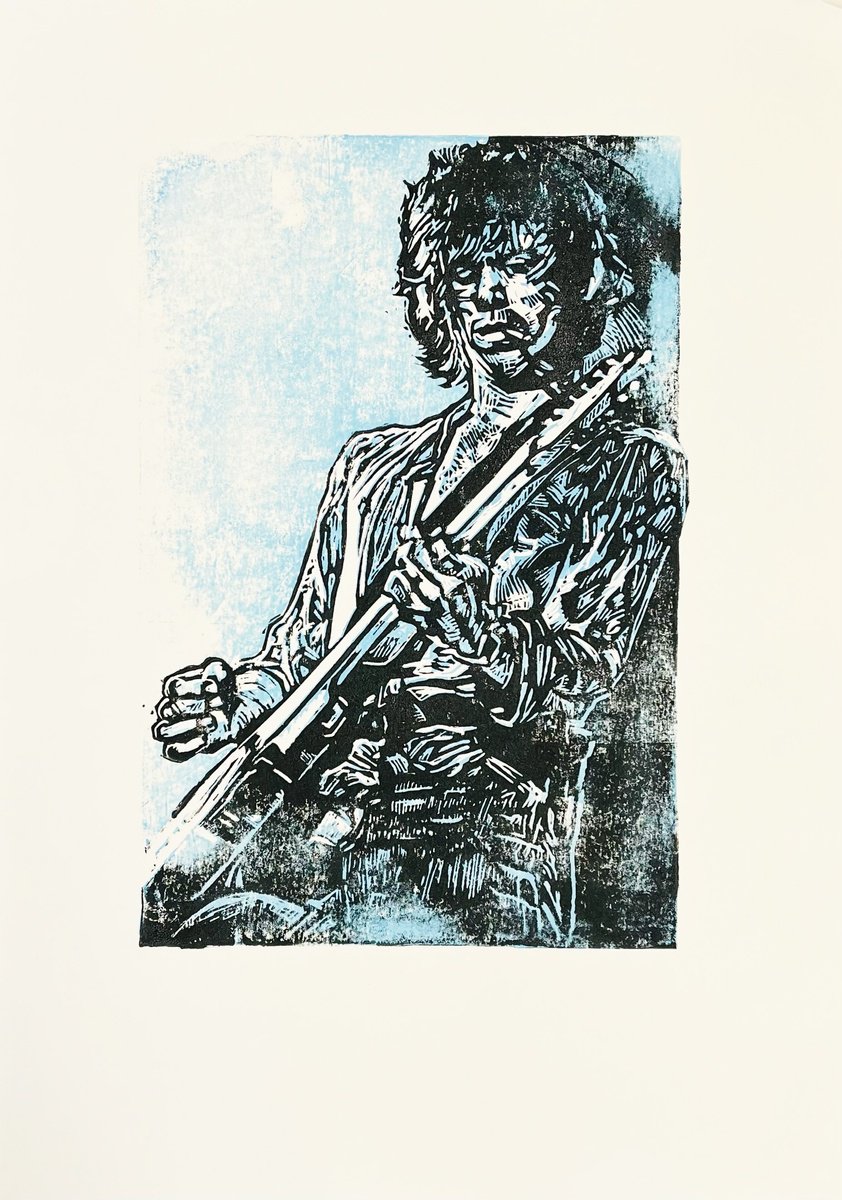 Keith Richards by Steve Bennett