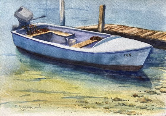 The Blue boat