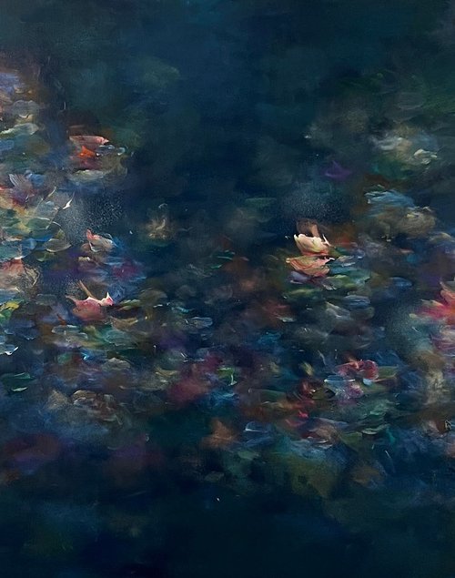 Ethereal Water Lilies by Vé  Boisvert