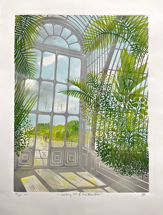 Looking Out of the Palm House