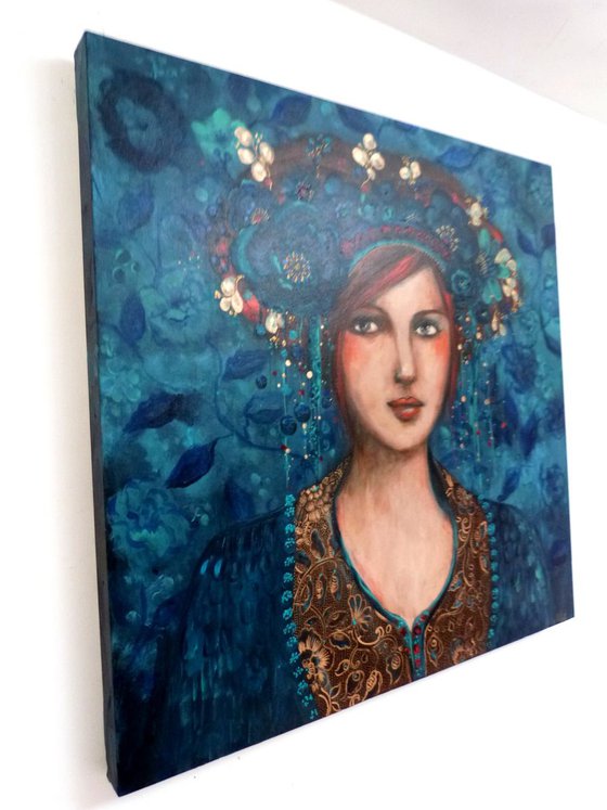 Natalya blue 60x60cm