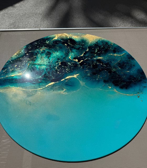Golden Halo, Blue Depth #3