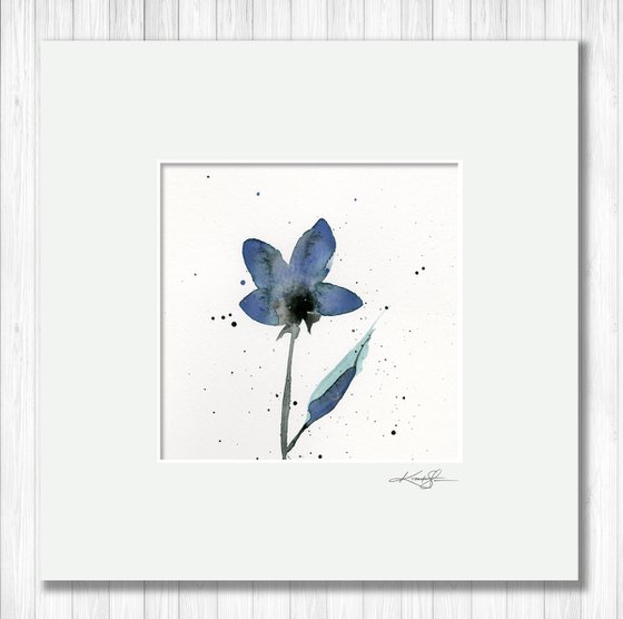 Petite Loveliness 10 - Floral Painting by Kathy Morton Stanion