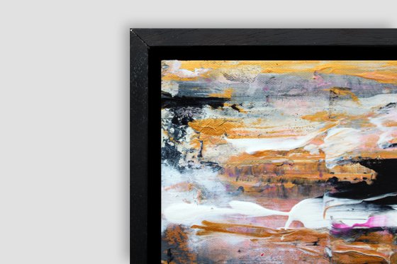 Pink Tidal Flow (Framed)
